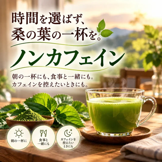 【基本送料無料】有機桑抹茶 - 粉末 100g 5個パック